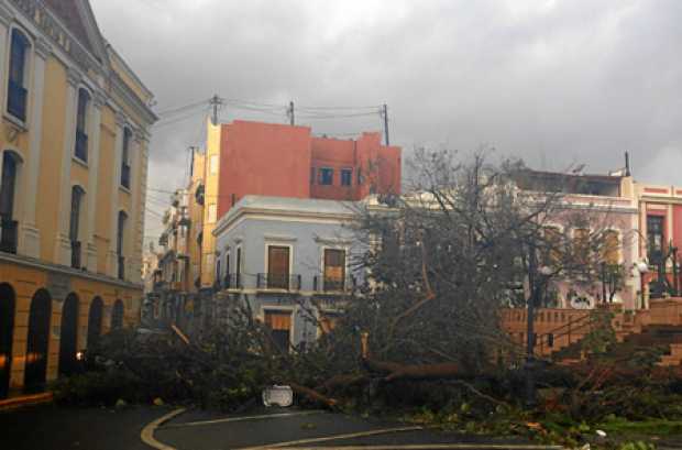 El huracán María dejó ayer daños severos en las infraestructuras y viviendas de Puerto Rico durante las seis horas en las que su
