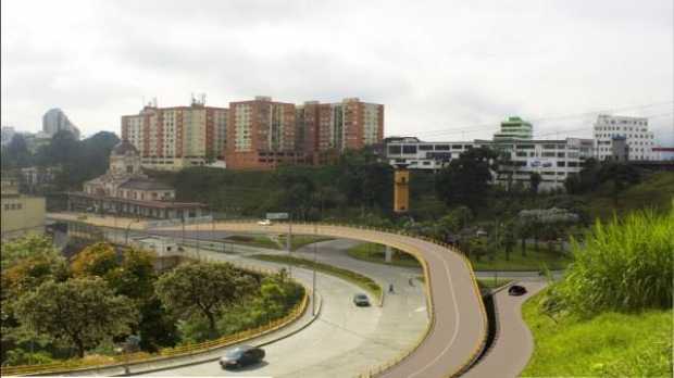 Foto | Cortesía | LA PATRIA El puente elevado de la Universidad Autónoma descongestionará este sector de la ciudad.