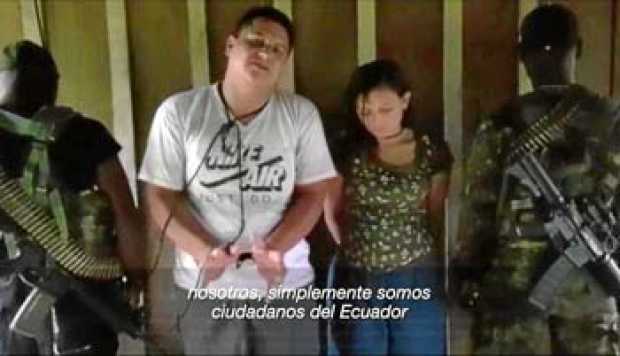 Foto | Captura de video | LA PATRIA  Óscar Efrén Villacís Gómez y Katty Vanesa Velasco Pinargote, los nuevos ciudadanos ecuatori