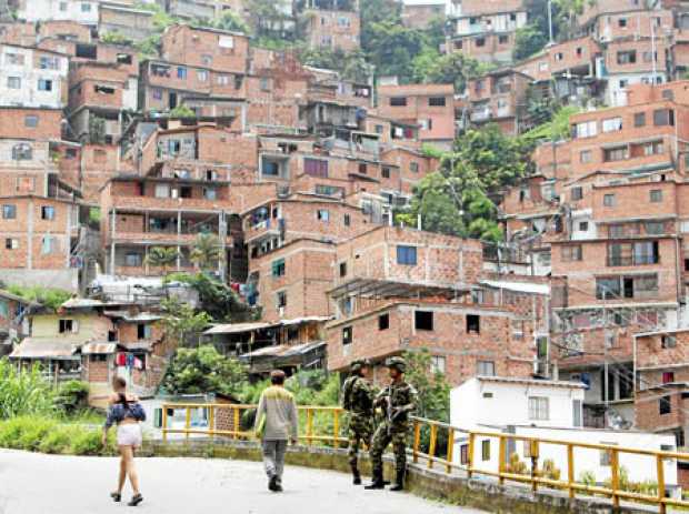 La Comuna 13 permanece militarizada desde del pasado miércoles. 