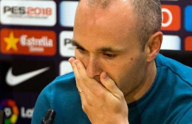 Andrés Iniesta anunció que dejará el Barcelona a final de temporada Andrés Iniesta anunció que dejará el Barcelona a final de temporada