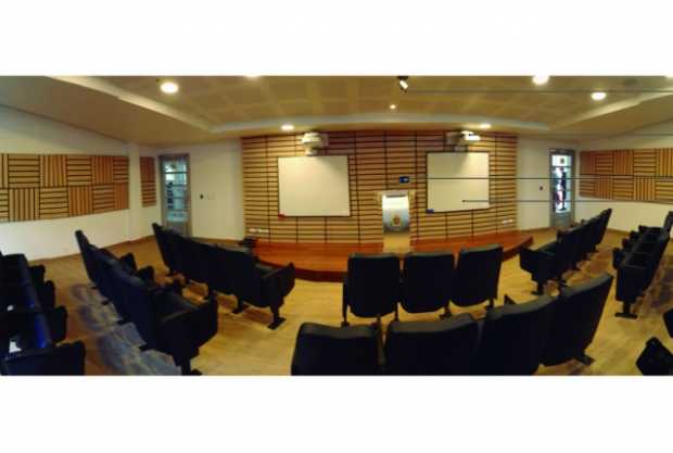 El aula del futuro queda en el bloque C del campus Palogrande (C407) de la U. Nacional sede Manizales.