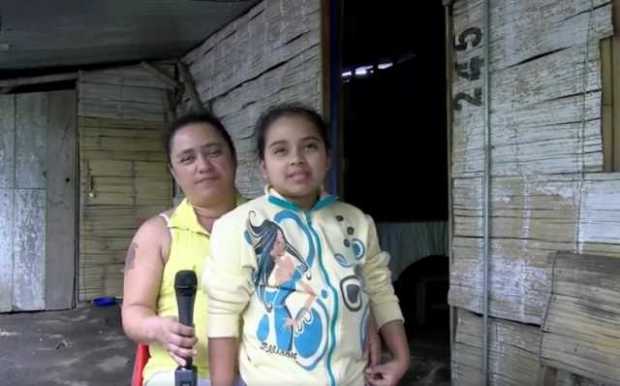 Alba Lucía y su hija, Natalia Henao Londoño, de 11 años. Alba Lucía y su hija, Natalia Henao Londoño, de 11 años.