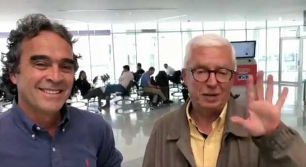 Sergio Fajardo y Jorge Enrique Robledo Sergio Fajardo y Jorge Enrique Robledo