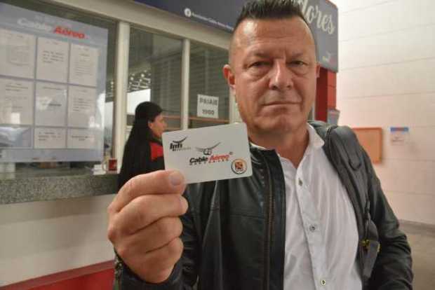 Esta es la tarjeta que se usará a partir de hoy para viajar en el Cable Aéreo. Esta es la tarjeta que se usará a partir de hoy para viajar en el Cable Aéreo.