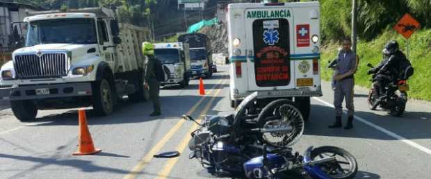  vía Panamericana, por el barrio Albania 