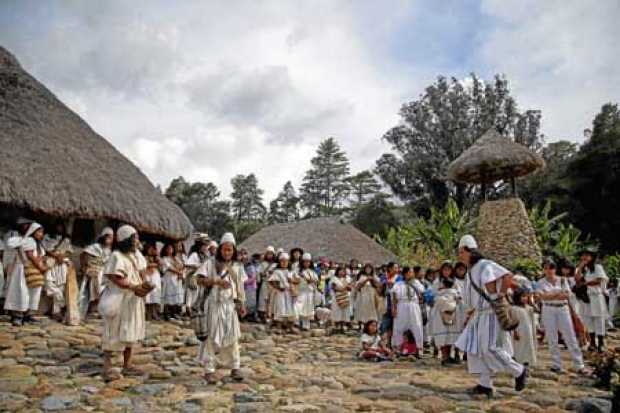 Foto | Colprensa | LA PATRIA  En los alrededores de la Sierra Nevada de Santa Marta se ubica el pueblo Arhuaco, que sobrevivió a