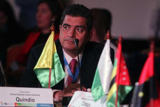 Carlos Eduardo Osorio Buriticá - Gobernador del Quindio. Carlos Eduardo Osorio Buriticá - Gobernador del Quindio.