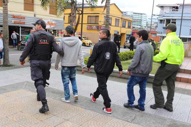 Los tres integrantes de Los Búhos Los tres integrantes de Los Búhos