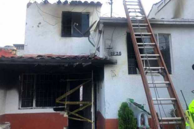 Familia caldense murió en incendio en Floridablanca (Santander)