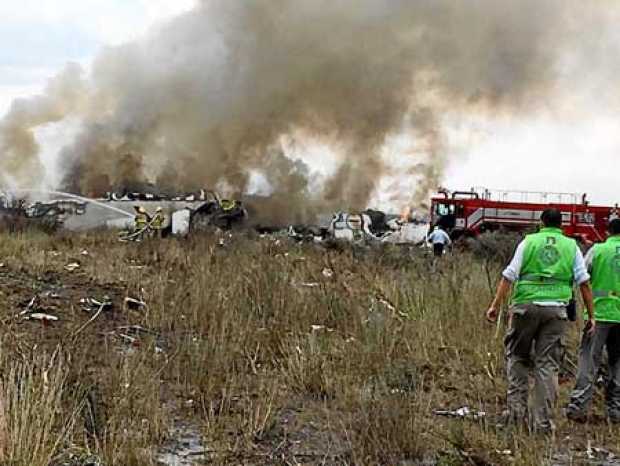 101 personas iban a bordo del avión de la compañía Aeroméxico.