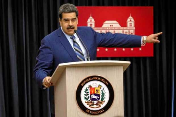 Nicolás Maduro, presidente de Venezuela.