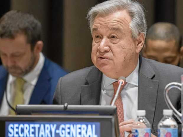 Foto | Efe | LA PATRIA  El secretario general de las Naciones Unidas, Antonio Guterres, visitará el Meta y se reunirá con el pre
