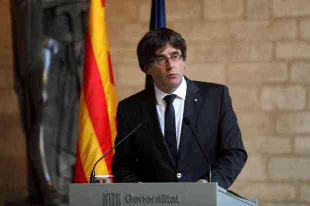 El expresidente de Cataluña Carles Puigdemont