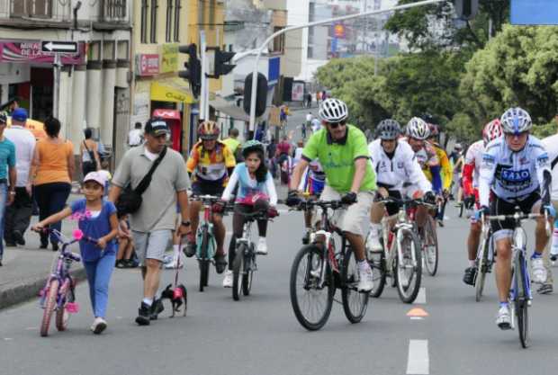 El programa de ciclovías que se hace en la ciudad, en la Avenida Santander, La Sultana y Chipre, volverá mañana.