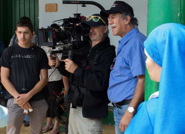 Director Víctor Gaviria en el rodaje de 'La Mujer del Animal'.