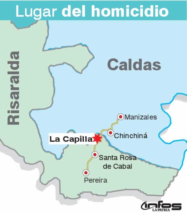 Caldense, víctima de hombre que anunció deseo de matar 