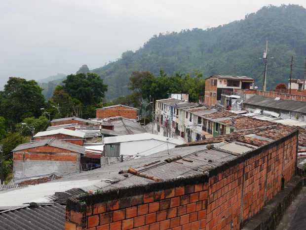 parte baja del Mirador, de Chinchiná