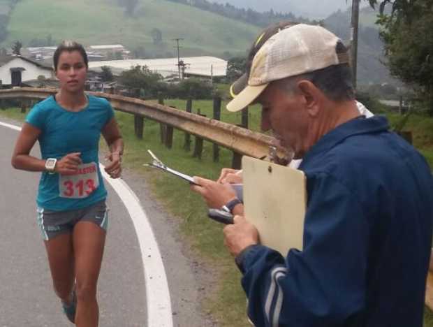 Maira Alejandra Vargas y Eduardo Londoño pusieron el paso en el chequeo atlético