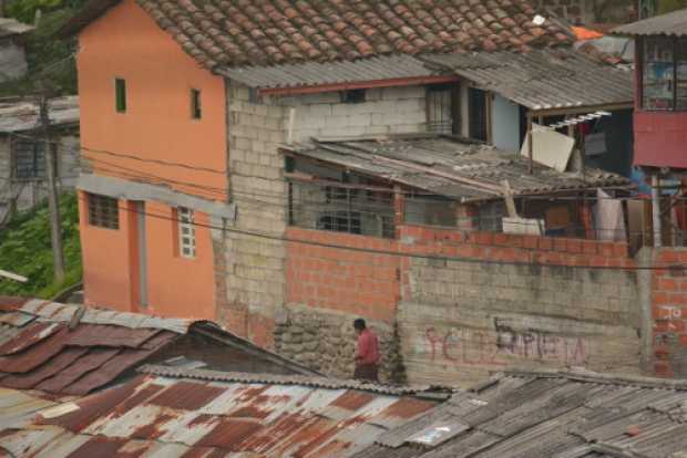 Los callejones de este sector, usados para la venta de vicio, según testigos.