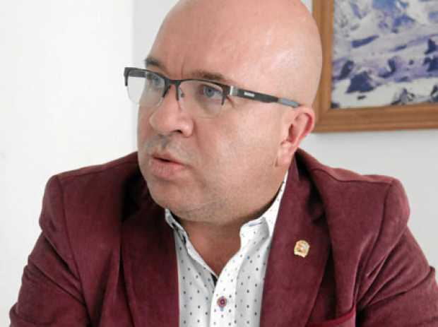 John Willian Branch Bedoya, aspirante a rector de la Universidad Nacional de Colombia.