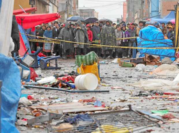 La tragedia se produjo en el día grande del Carnaval de Oruro, declarado Patrimonio de la Humanidad y que es de los más multitud