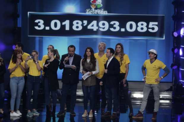 Teletón Colombia se quedó sin lograr la meta de este año 