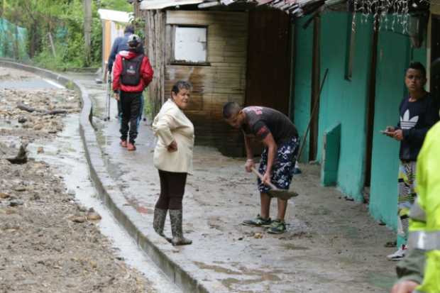 La Cristalina se salió de su cauce en Villamaría