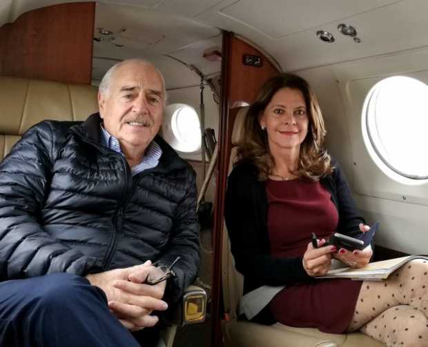 Andrés Pastrana y Martha Lucía Ramírez