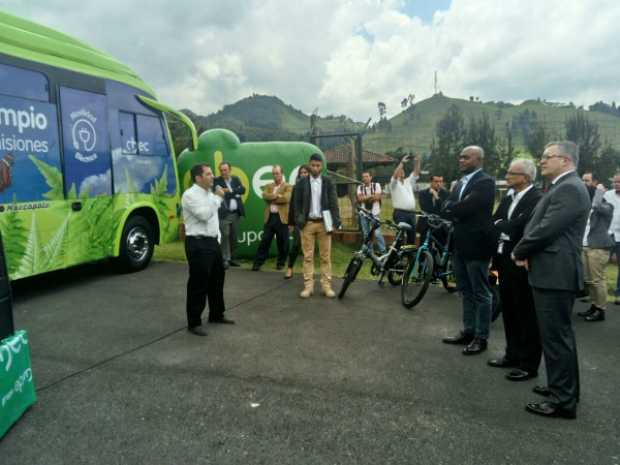 El Grupo Chec presentó su bus eléctrico