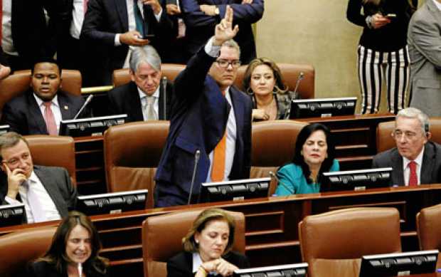 Foto | Colprensa | LA PATRIA  Iván Duque pasa del Capitolio Nacional a la Casa de Nariño. 