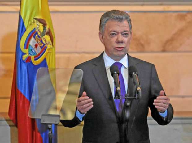El presidente, Juan Manuel Santos, se despidió ayer del Congreso con un alegato en favor de la paz con las Farc al instalar el L