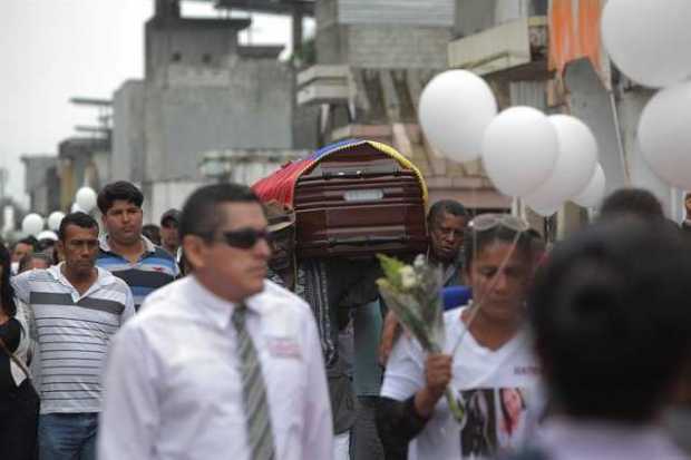 Familiares de Katty Velasco, secuestrada y asesinada en Colombia junto a su pareja
