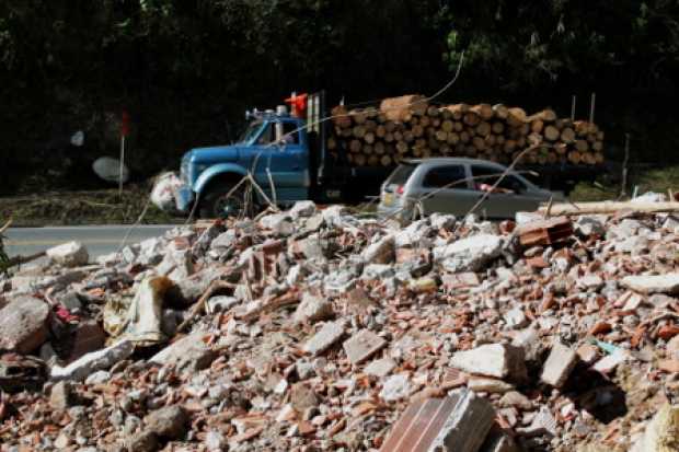 Casas demolidas panamericana