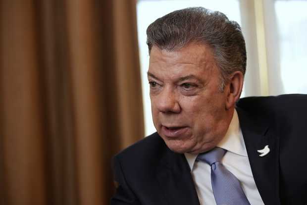 Juan Manuel Santos Calderón, presidente de la República.