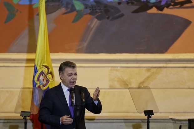 Juan Manuel Santos. 