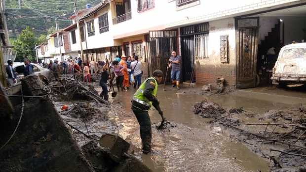Emergencia por lluvias en San Gil