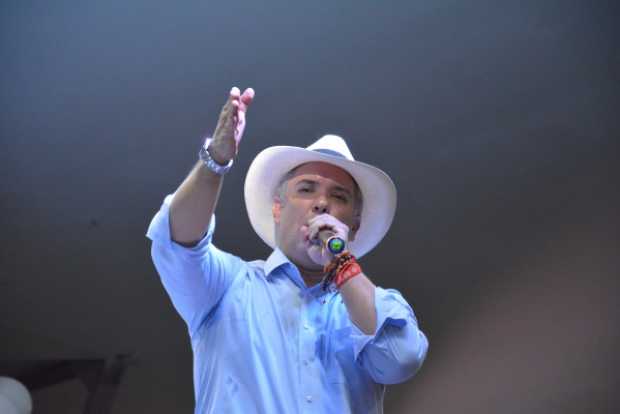 Iván Duque, presidente electo.