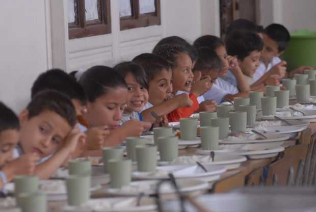 Restaurante escolar en Caldas