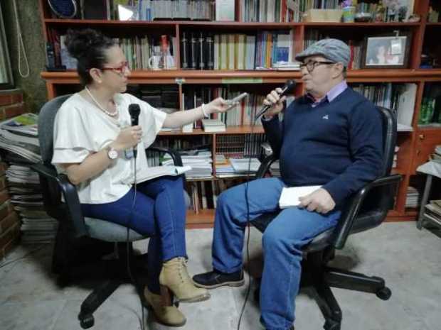 Martha Lucía Gómez, periodista de LA PATRIA, entrevista a Rodrigo Londoño. 