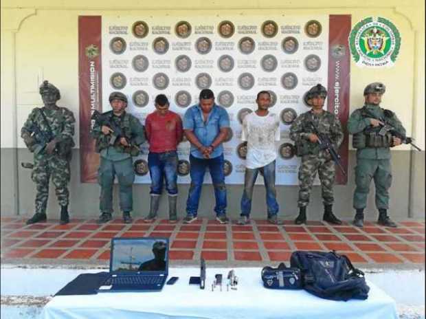 Alias Samuel, cabecilla del Clan del Golfo en el norte del país, fue capturado con dos integrantes de su anillo de seguridad. 