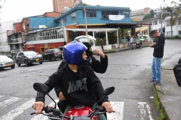 Simulación del robo en La Estrella.