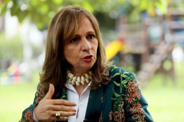 Ángela María Robledo Gómez, candidata a la Vicepresidencia por la Colombia Humana.