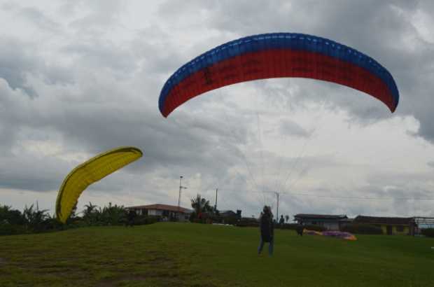 Las condiciones del clima son fundamnetales para tener un buen vuelo que puede durar entre 15 o 20 minutos.