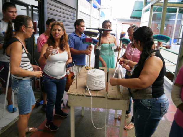 Arauca discapacidad escobas 