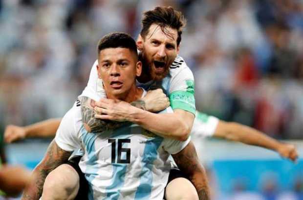 Sufrido triunfo de Argentina para meterse en octavos 