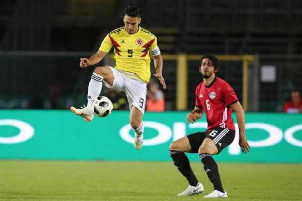 Colombia empató contra Egipto en un partido sin goles 