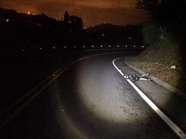 El accidente ocurrió en la vía vieja hacia Chinchiná. Este año van 18 muertos en accidentes de tránsito en Manizales. Es el prim