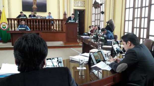 Instalación de segundo periodo de sesiones ordinarias en la Asamblea de Caldas. 