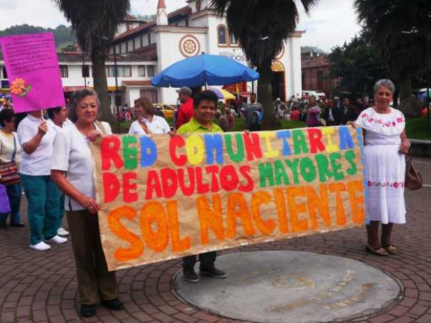Los adultos mayores de Villamaría exigieron más compromisos con la tercera edad y regulación de las Eps.